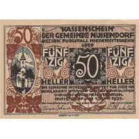 50 Heller Nussendorf-Artstetten