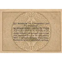 50 Heller Nussendorf-Artstetten