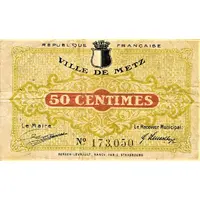 50 Centimes - Ville de Metz 57