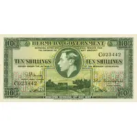 10 Shillings - George VI Green
