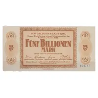 5 000 000 000 000 Mark