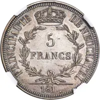 5 Francs - Alexandre Berthier Pattern