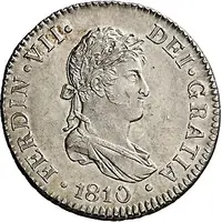 2 Reales - Fernando VII