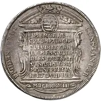 1 Thaler - John Ernest Death of John Ernest