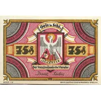 75 Pfennig Kaufmännischer Verein