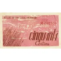 50 Céntimos Puigcerdà