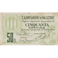 50 Céntimos Vallcebre