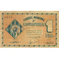 1 Peseta Aiguafreda