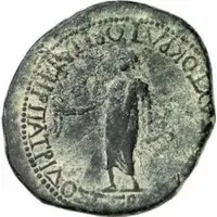 Æ23 - Claudius ΠΑΤΗΡ ΠΑΤΡΙΔΟΣ ΓΕΡΜΑΝΙΚΟΣ ΑΥΤΟΚΡΑΤΩΡ, Koinon of Lycia