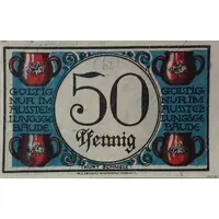 50 Pfennig Marburger Briefmarken und Notgeld Ausstellung