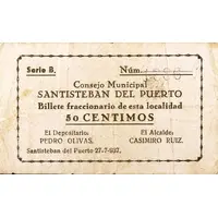 50 Céntimos Santisteban del Puerto