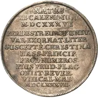 1 Thaler - Rudolph August and Anthony Ulrich Death