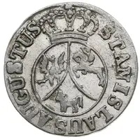 Szóstak koronny / 6 Groszy miedzianych - Stanisław August Poniatowski