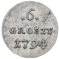 Szóstak koronny / 6 Groszy miedzianych - Stanisław August Poniatowski