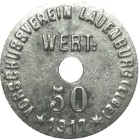 50 Pfennig - Lauenburg an der Elbe