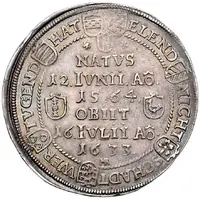 1 Reichsthaler - John Casimir Sterbetaler