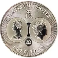 1 Dollar - Elizabeth II Platinum Jubilee