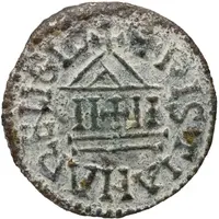 Obol - Louis I christian legend