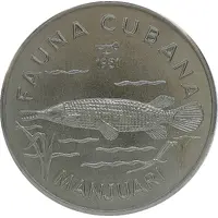 1 Peso Giant Gar Fish