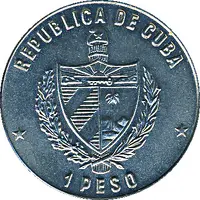 1 Peso First Cuban Railroad