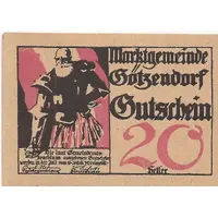 20 Heller Götzendorf