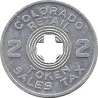 2 Mills - Retail Sales Tax Token Colorado