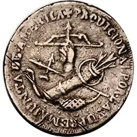 8 Reales Supreme National Congress of America - Insurgent coinage