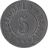 5 Pfennig - Wangen im Allgäu