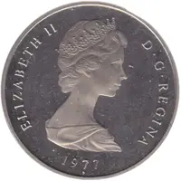 1 Crown - Elizabeth II 2nd portrait