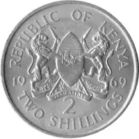 2 Shillings With legend