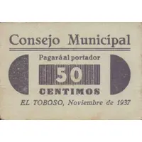 50 Céntimos El Toboso