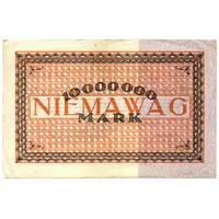 10 000 000 Mark Niederrheinische Maschinenfabrik