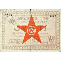 50 Céntimos El Escorial de la Sierra