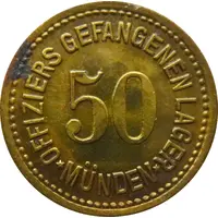 50 Pfennig - Münden Offiziersgefangenenlager