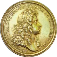Medal - Charles VI. Conquest Of Sicily
