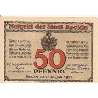 50 Pfennig Rhyme Series - Issue F