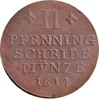 2 Pfenning - Fredrich William