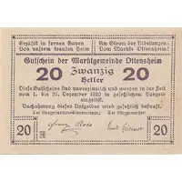 20 Heller Ottensheim