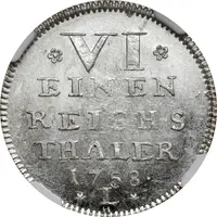 ⅙ Thaler - Maximilian Joseph Ernest