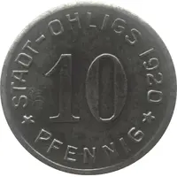 10 Pfennig - Ohligs