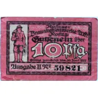 10 Pfennig Rositzer Braunkohlenwerke