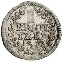 1 Kreuzer - Elisabeth Charlotte