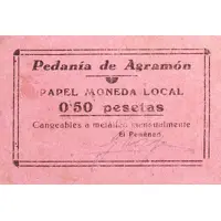 0.50 Pesetas Agramón