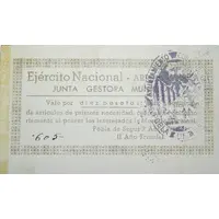10 Pesetas Pobla de Segur