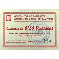 0.50 Pesetas Campredó