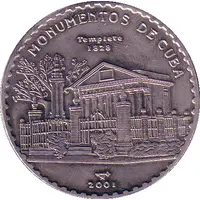 1 Peso Monumentos de Cuba Default Category Coins Americas Cuba