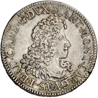 1 Scudo - Ferdinando Carlo