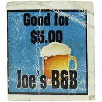 5 Dollars - Joe's B & B Chetek, Wisconsin