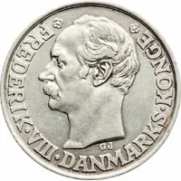 40 Cents / 2 Francs - Frederik VIII