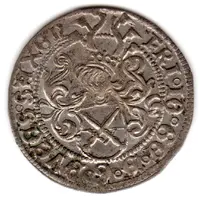 Zinsgroschen - Frederick III, John and George